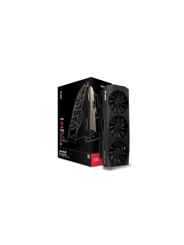 XFX Radeon RX 9070 XT Quicksilver Black - 16GB GDDR6 RAM - Grafische kaarten