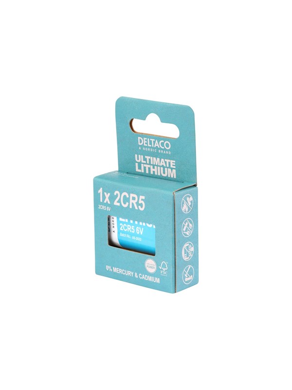 Deltaco Ultimate battery x 2CR5 - Li