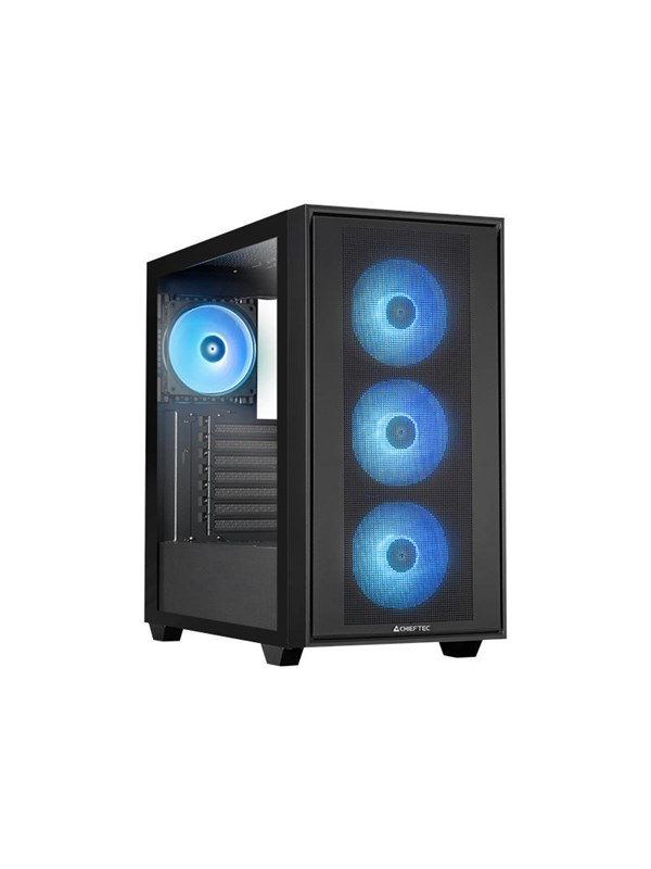 Chieftec GS-03B-OP computerbehuizing Midi Tower Zwart
