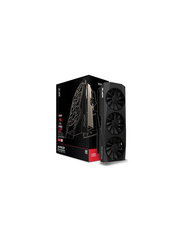 XFX Radeon RX 9070 Quicksilver OC Black - 16GB GDDR6 RAM - Grafische kaarten