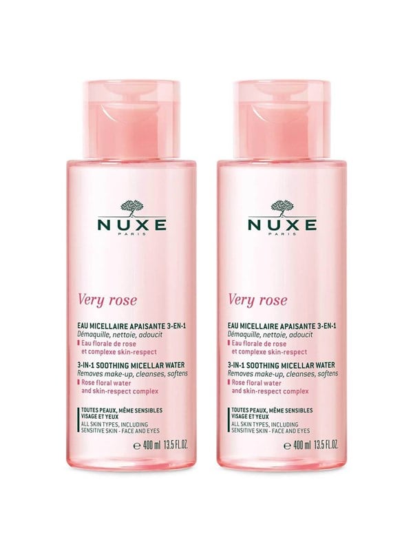 Nuxe 3-in-1 Soothing Micellar Water for Sensitive Skin - 2x400ml (Duo Set)