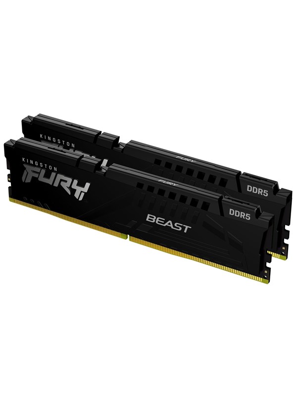 Kingston FURY Beast DDR5-5200 - 64GB - CL40 - Dual Channel (2 pcs) - Zwart