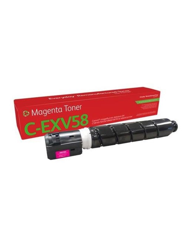 Xerox Everyday - magenta - compatible - remanufactured - toner cartridge (alternative for: Canon 3765C002AA Canon C-EXV58) - Green World Alliance return programme