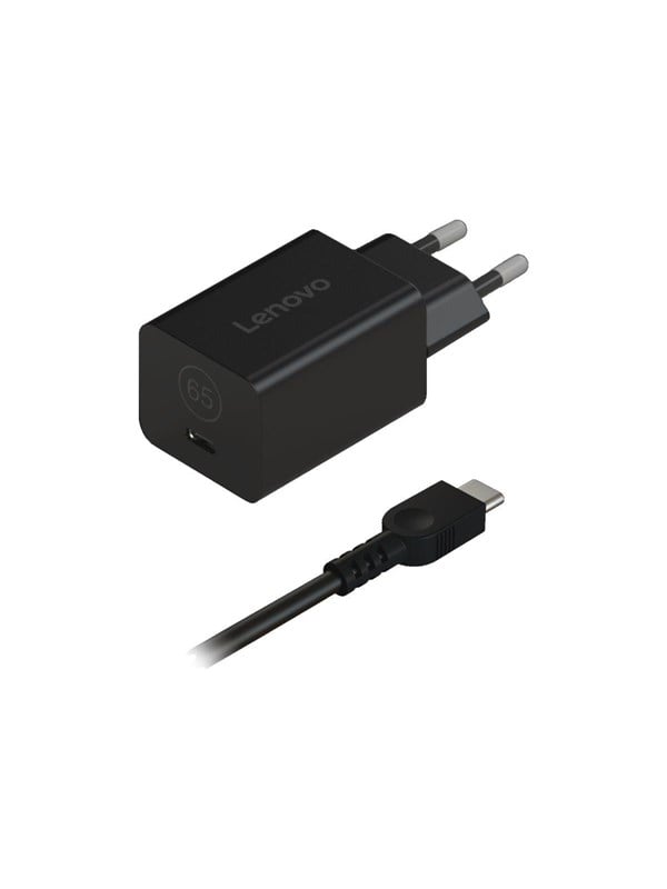 Lenovo Nano power adapter - GaN - 24 pin USB-C - 65 Watt