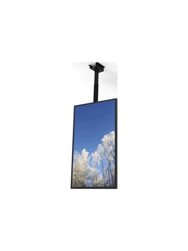 HI-ND mounting kit - portrait - for digital signage LCD panel - black - Max - recommended for 55"
