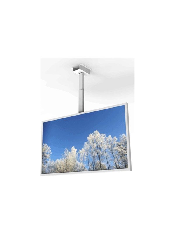 HI-ND mounting kit - landscape - for flat panel - white - Max - recommended for 55"