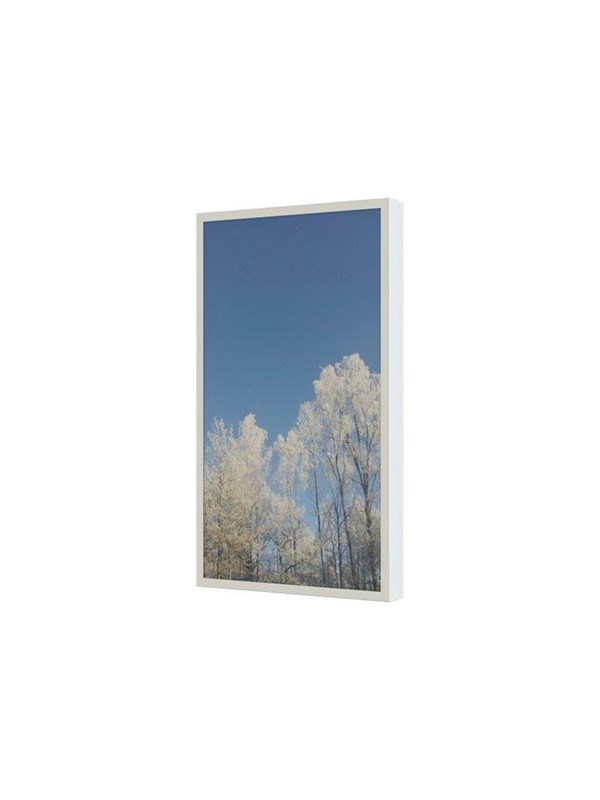 HI-ND PROTECT mounting kit - portrait - for flat panel - white - Max - recommended for 65"