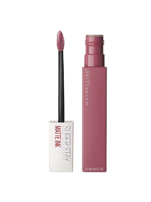 Maybelline New York - SuperStay Matte Ink Lipstick - 15 Lover - Paars - Langhoudende Matte, Liquid Lipstick - 5 ml