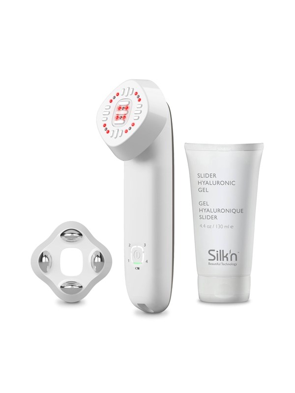 Silk'n huidverjongingsapparaat gezicht - Voor strakke huid met minder rimpels - Gezichtsmassage - Anti-aging LED- en infraroodtechnologie - FaceTite Multiplatform
