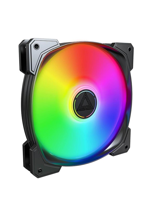 Montech HP140 ARGB PWM Black - Case ventilator - 140mm - Zwart met RGB-licht - 30 dBA