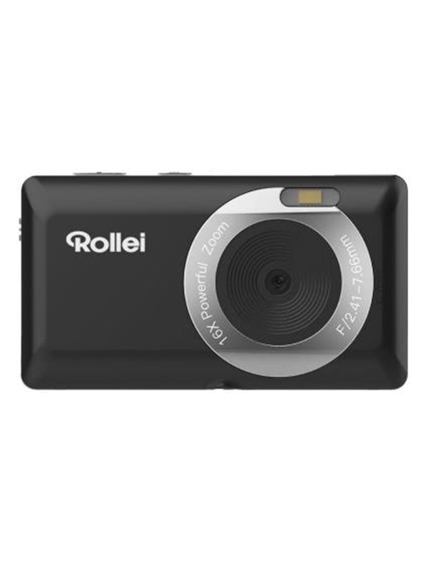 Rollei Compactline Pocket Compactcamera 50 MP CMOS 8160 x 6120 Pixels Zwart