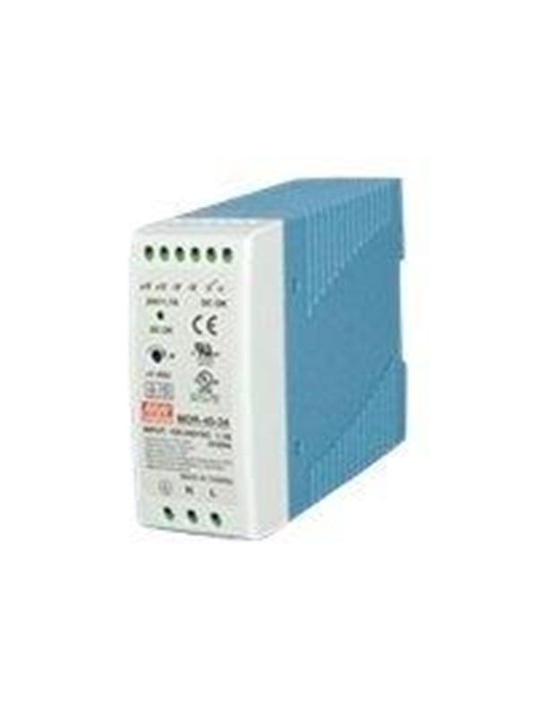 PLANET MEAN WELL MDR-40-24 Voeding - 40 Watt - ATX - 80 Plus