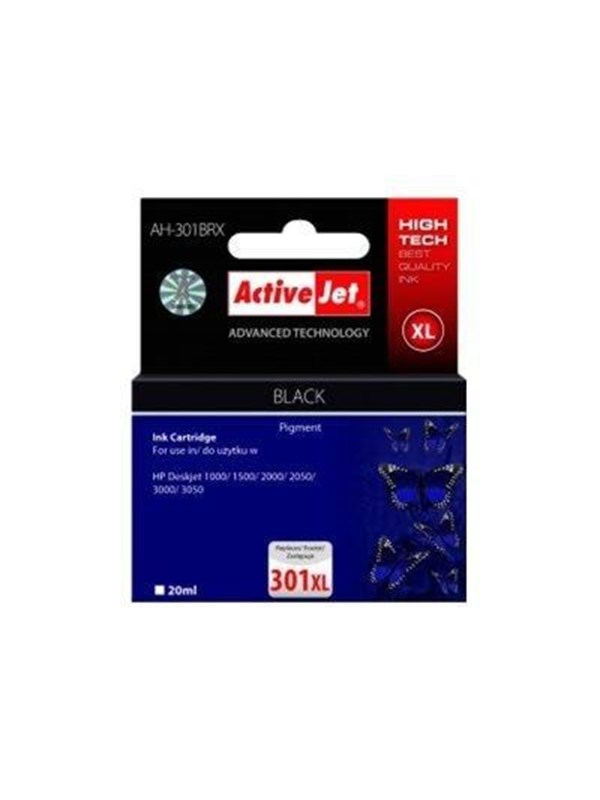 Originele inkt cartridge Activejet AH-301BRX Zwart