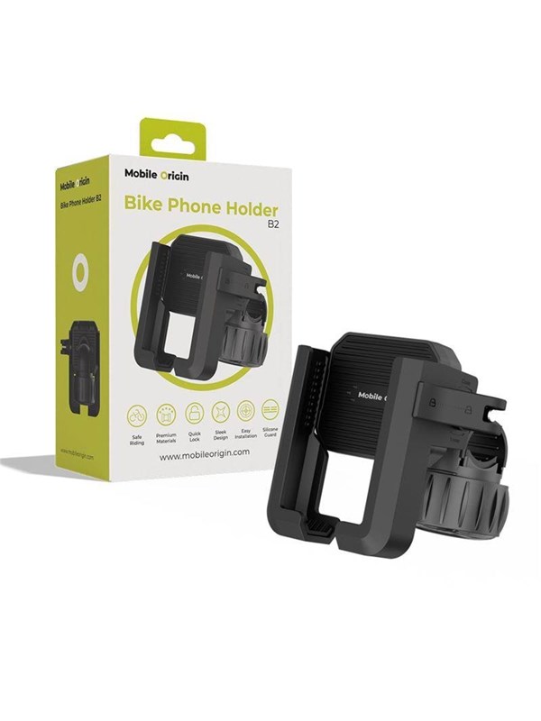 Mobile Origin Fiets/Motor Telefoonhouder voor Stuur - Universeel & Veilig
