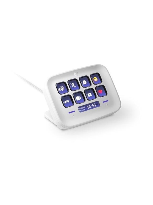 Elgato Stream Deck Neo - 8 Aanpasbare LCD Toetsen - Voor Streamen of het Kantoor - Wit