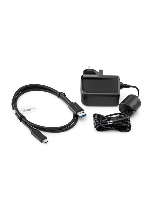 Brother LK1001CEU Portable Scanner Accessory Kit AC adapter with barrel connector and USB cable (type C - A)