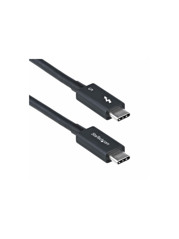 StarTech.com 50cm Thunderbolt 5 Kabel, 80Gbps/120Gbps, 240W, 8K 60Hz, Gecertificeerde Thunderbolt Kabel, TB4/USB4/USB-C Comp