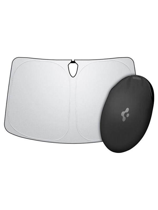 Spigen Tesla Car Front Windshield Sunshade - black - Tesla Model S