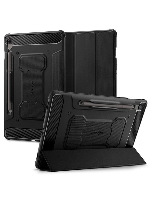 Spigen Rugged Armor Pro - black - Samsung Galaxy Tab S10 FE+