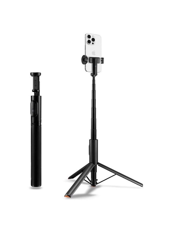 Spigen Tripod Selfie Stick MagSafe Auto-Open - black