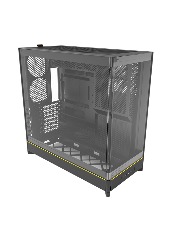 Montech HS02 - Case - Miditower - Zwart