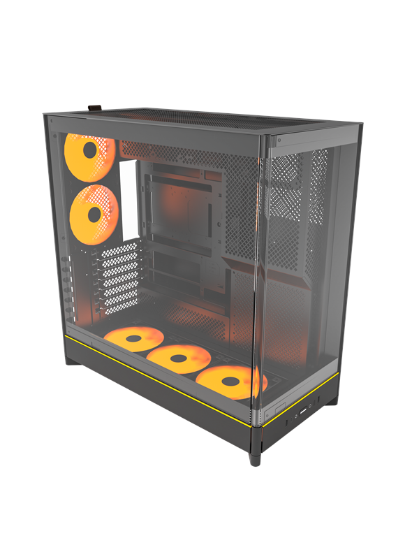 Montech HS02 PRO - Case - Miditower - Zwart