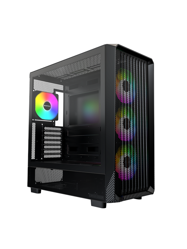 Montech X5 - Case - Miditower - Zwart