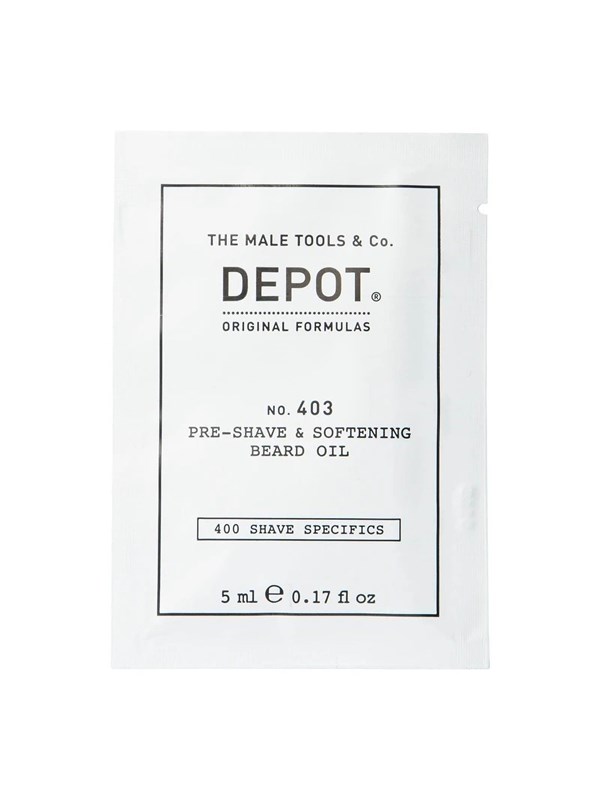 Depot 400 Shave Specifics No. 403 Fresh Black Pepper Softening Pre-Shaving Oil 5 ml