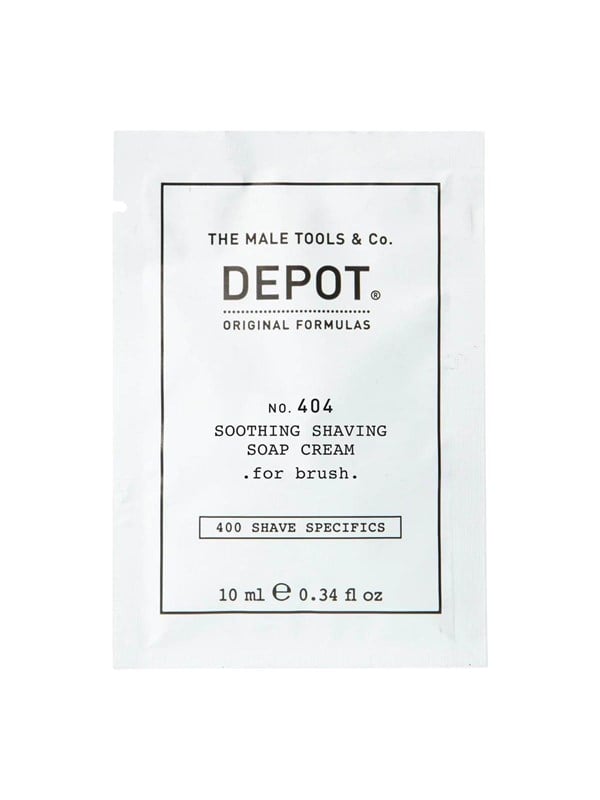 Depot 400 Shave Specifics No. 404 Allantoin Soothing Shaving Soap Cream 10 ml
