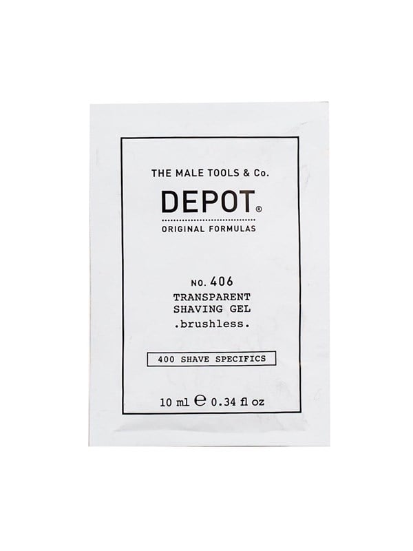 Depot 400 Shave Specifics No. 406 Menthol Softening & Refreshing Shaving Gel 10 ml