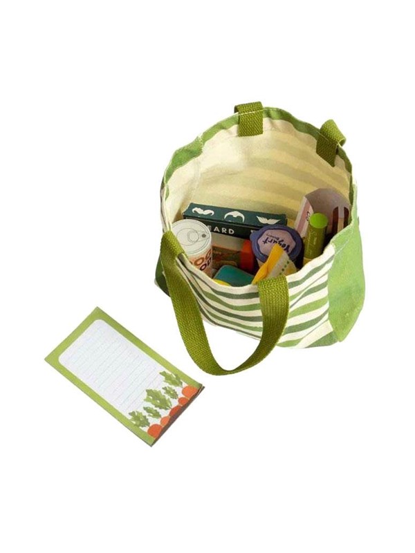 Bigjigs Houten Boodschappen Speelset, 17dlg.