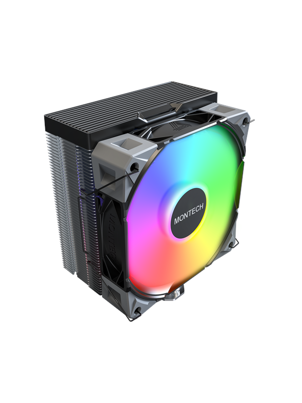 Montech NX400 ARGB - Black - CPU luchtkoeler - Max 35 dBA
