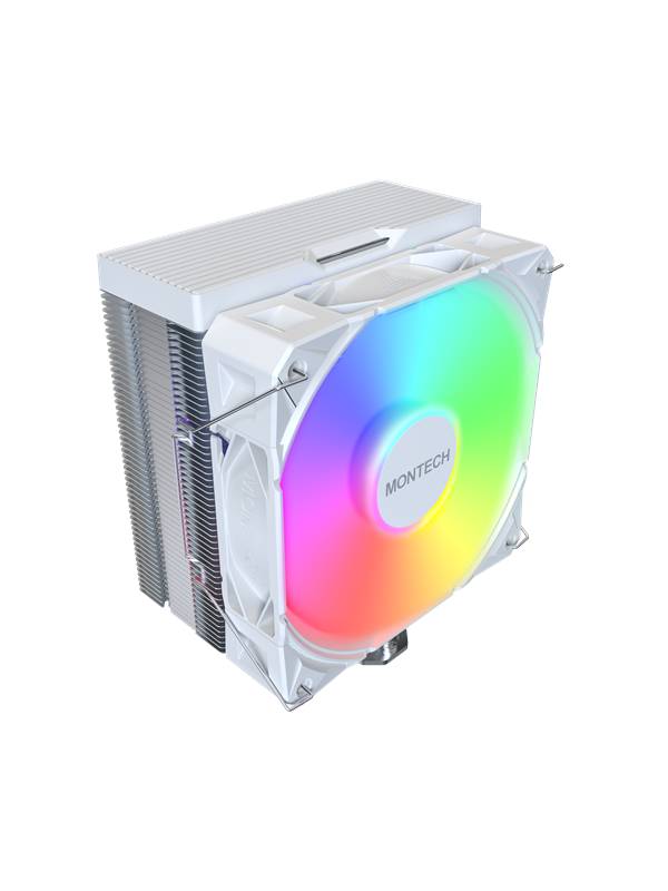 Montech NX400 ARGB - White - CPU luchtkoeler - Max 35 dBA