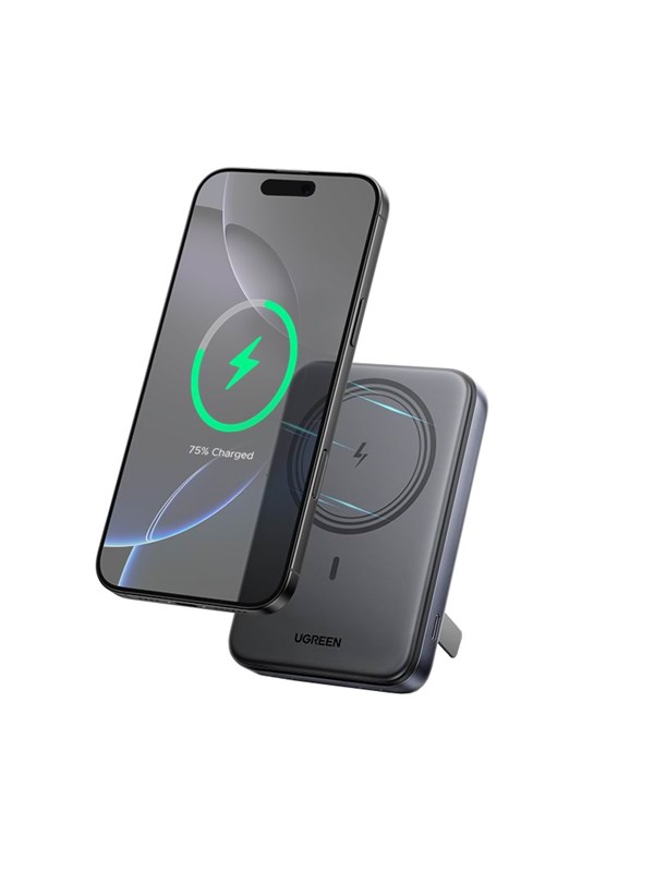 UGREEN 10000mAh Magnetic Wireless Power Bank 20W PD USB-C Input/Output 7.5W Wireless Charging - 10000 mAh