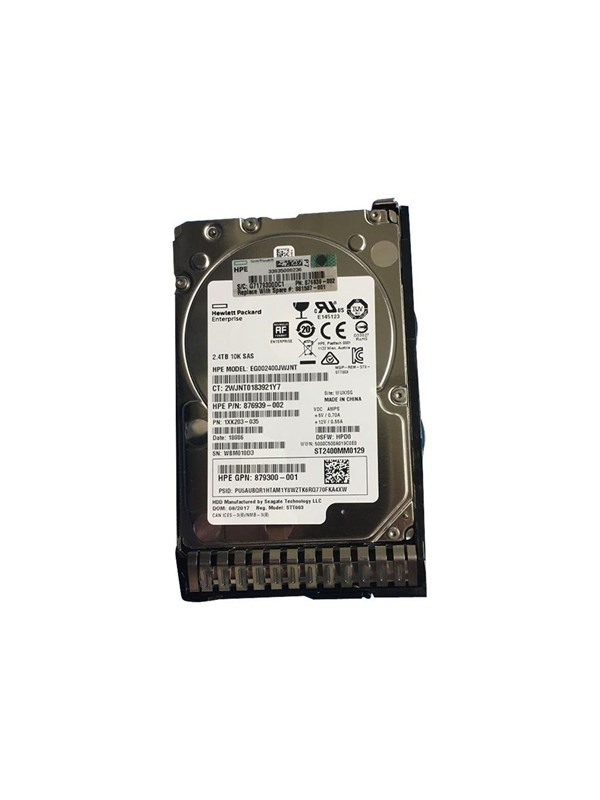 HP E Enterprise - 2.4TB - Harde schijf - 881507-001 - SAS3 - 2.5"