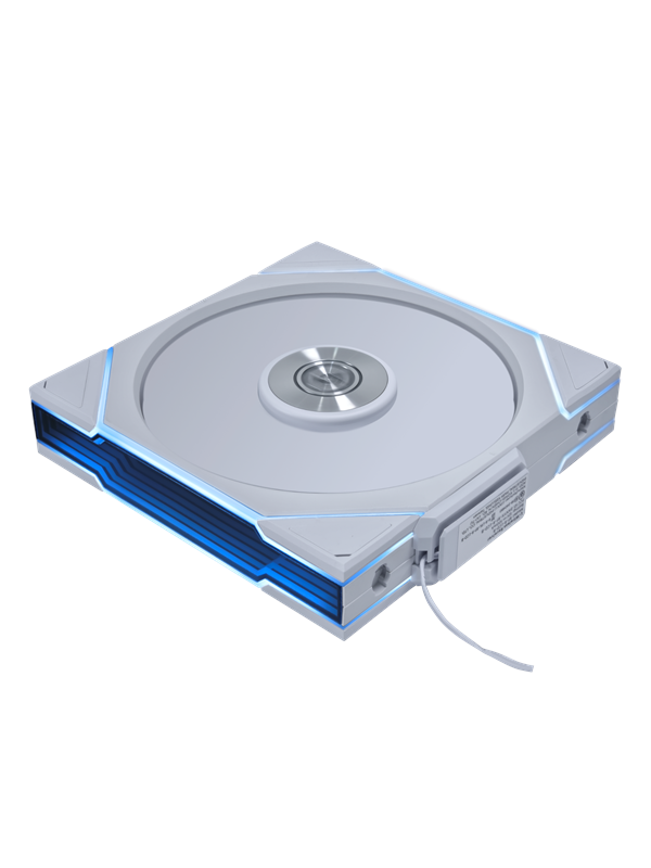 Lian Li UNI FAN TL Wireless Reverse - Case ventilator - 140mm - Wit met RGB-licht - 31 dBA
