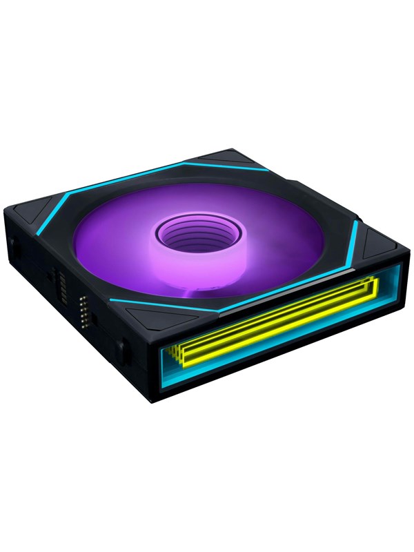 Lian Li UNI FAN SL INF Wireless Reverse Black - 120mm - Case ventilator - 120mm - Zwart met RGB-licht - 30 dBA