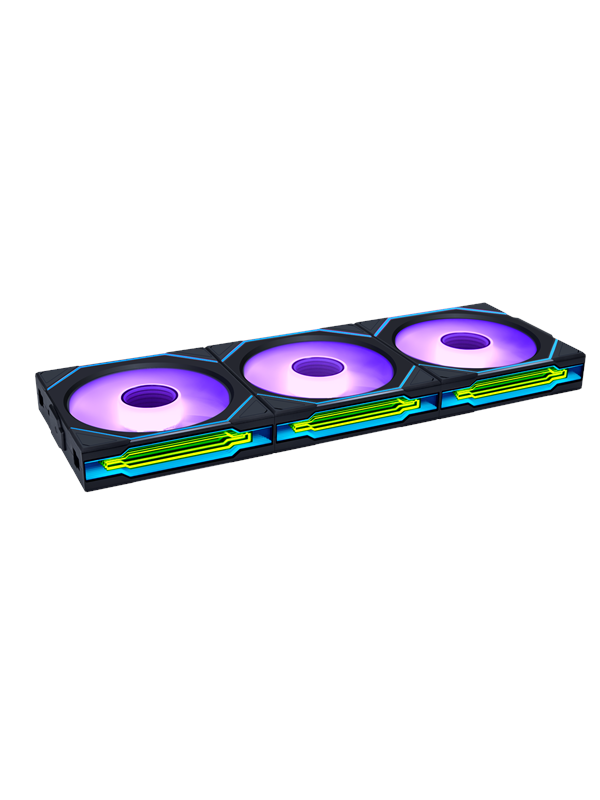 Lian Li UNI FAN SL INF Wireless Reverse 3 pack Black - 120mm - Case ventilator - 120mm - Black - 33 dBA