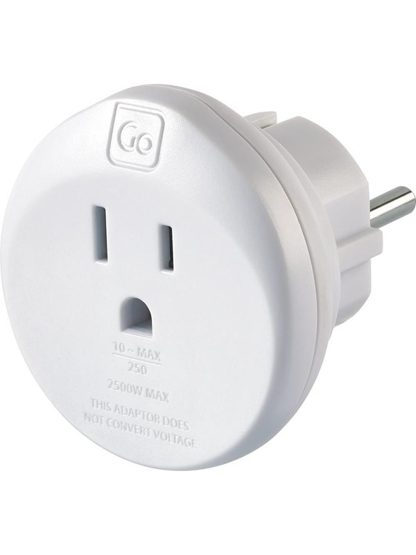 Go Travel EU-USA-adapter
