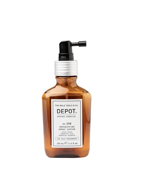 Depot 208 detoxifying spray lotion 100ml | Haarlotion met een reinigende en ontgiftende werking