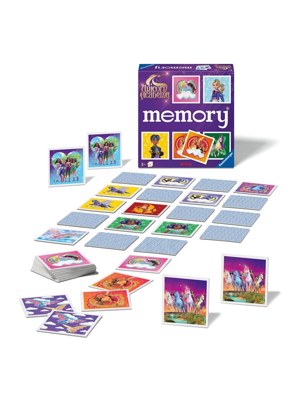 Ravensburger Unicorn Academy memory® - Vendespil