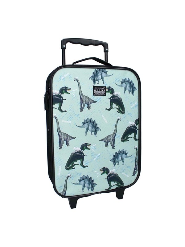 Skooter Boundless Trolley Koffer - Blauw - Dino - Reiskoffer