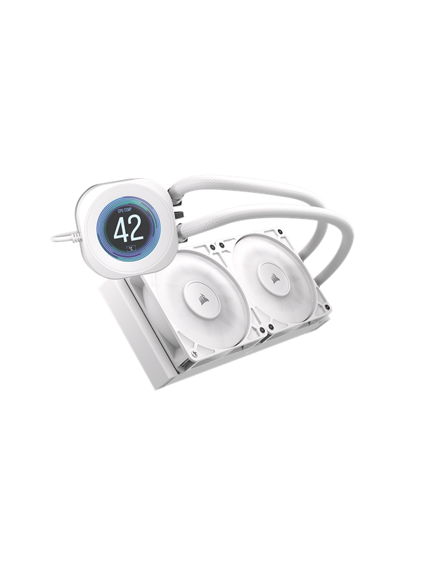 Corsair NAUTILUS 240 LCD White - CPU waterkoeling - Max 36 dBA