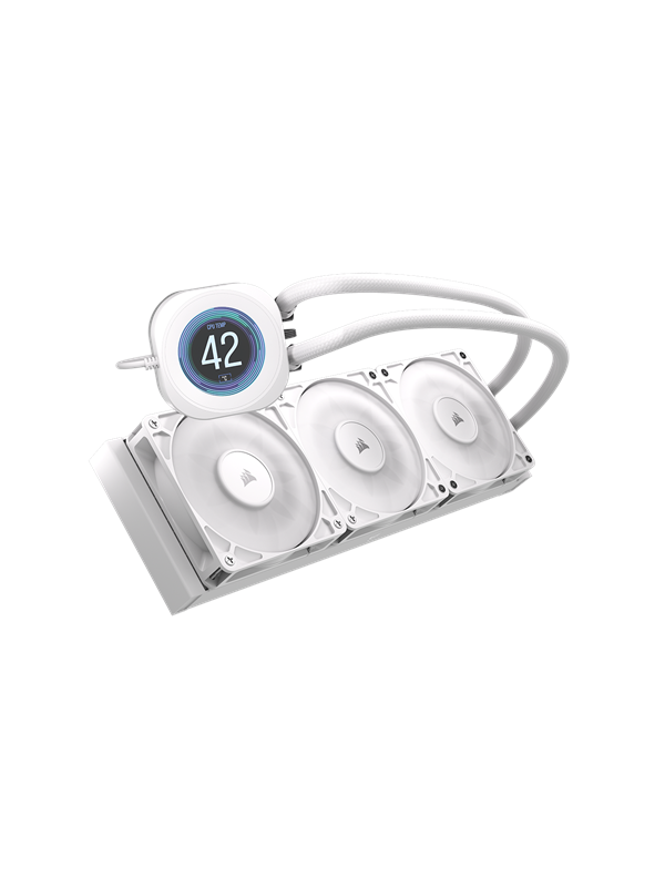Corsair NAUTILUS 360 LCD White - CPU waterkoeling - Max 36 dBA