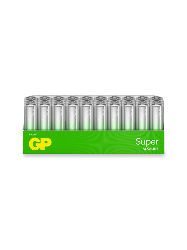 GP Super battery - 40 x AA / LR06 - Alkaline