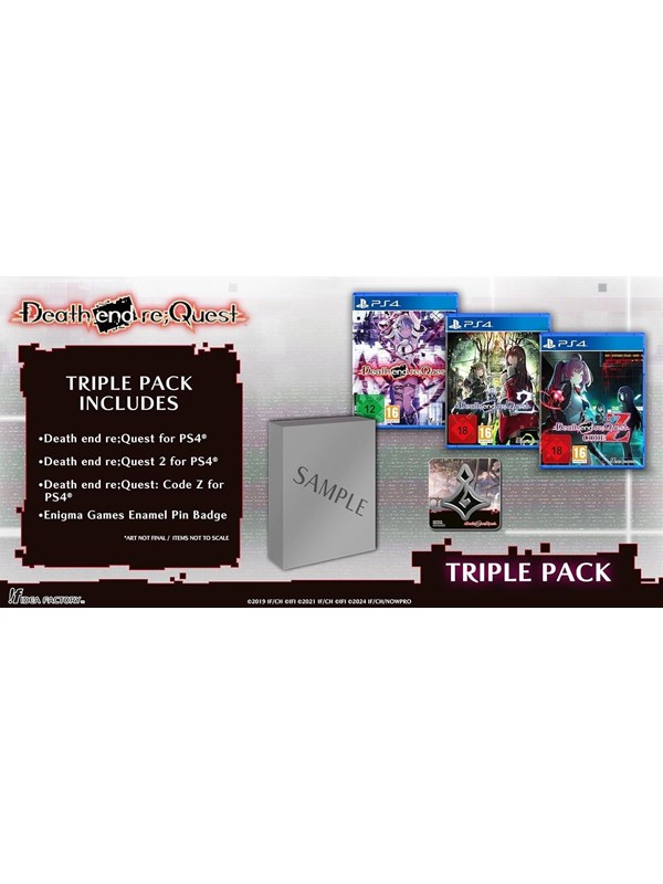 Death end re,Quest (Triple Pack) - Sony PlayStation 4 - RPG