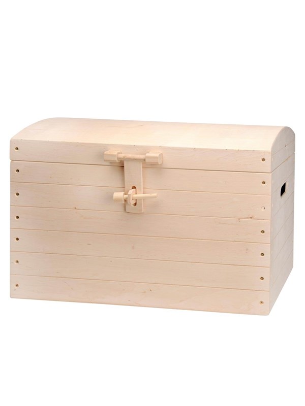 Houten Schatkist opbergkist 64cm