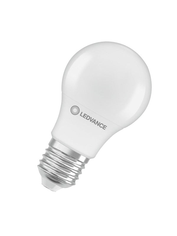 Ledvance LED Lamp A60 E27 - 4.9W 470lm 2700K Mat Glas - Ø60mm - Geschikt voor woonkamer, slaapkamer, lampenkap