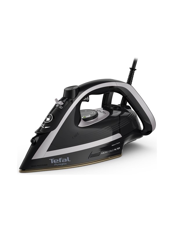 Tefal Stoomstrijkijzer Puregliss FV8062E0 - steam iron - sole plate: Durilium AirGlide Autoclean