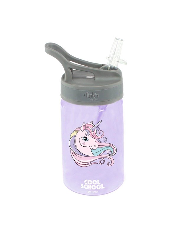 Tinka DRINKING BOTTLE UNICORN LILLA COOL SCHOOL